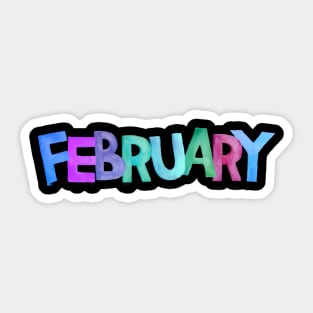 Hello Fabulous February Sticker